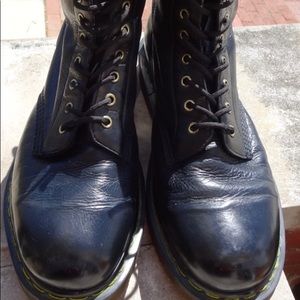 8 eyed, Black Doc Martens size UK10/US11 Mens.